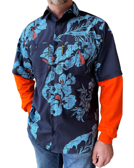 Aloha Friday Flame Resistant Hawaiian Shirt 5.1 oz